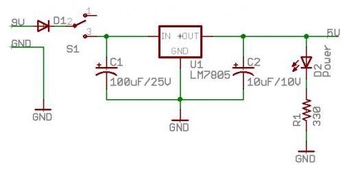 lm7805 circuit